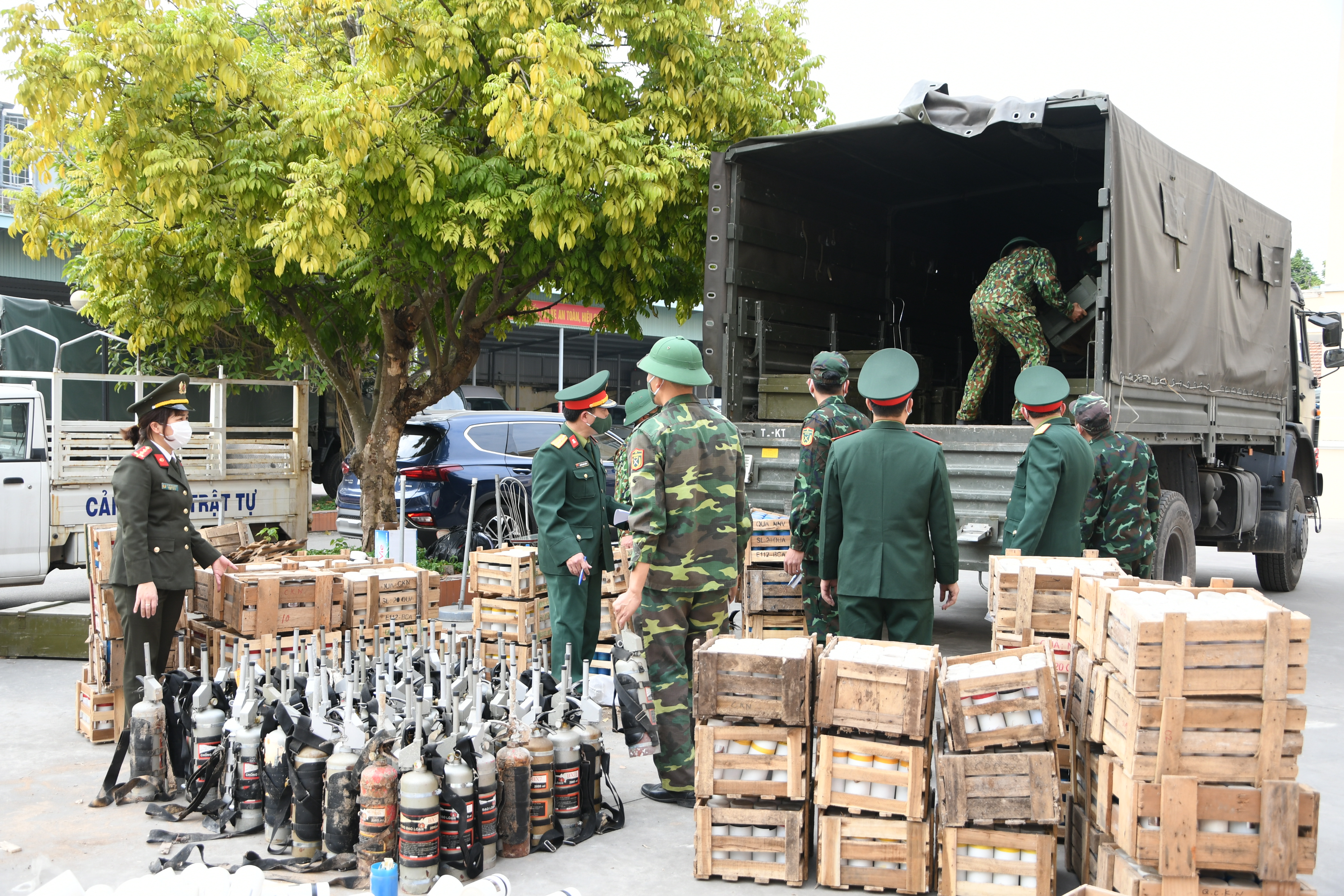 Quy định về công tác vận chuyển vũ khí 